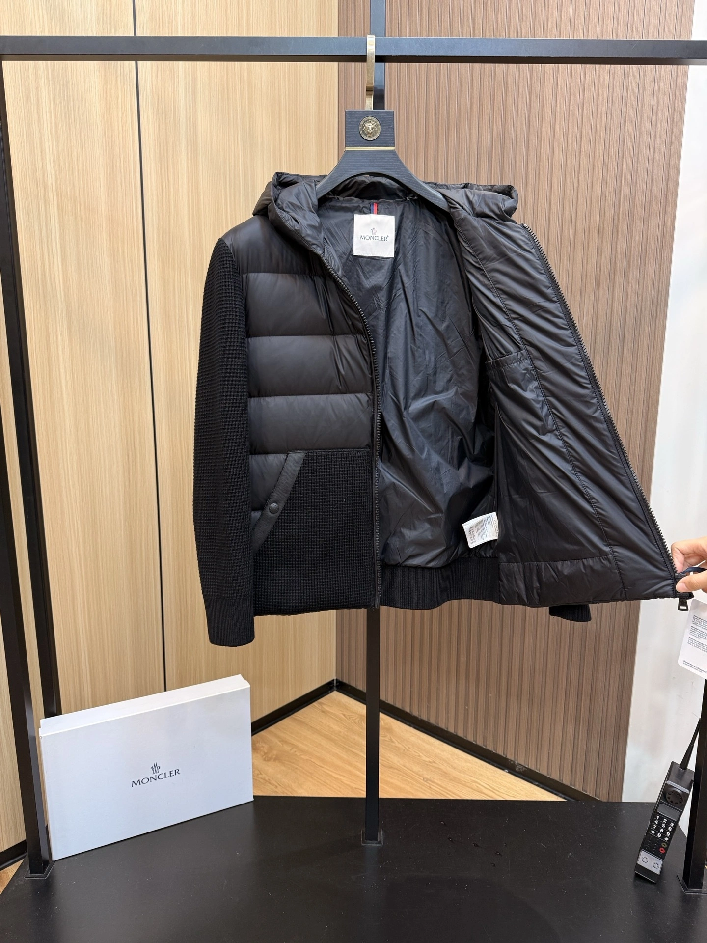 wg.luxury-- 7o9385r Down jacket white goose down 2colour item: E-F443J1636-2H